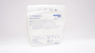 Ansell 20685760 Gammex Non-Latex PI Surgical Gloves Powder-Free, Size 6